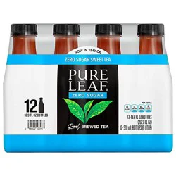 Pure Leaf Zero Sugar Real Brewed Tea Sweet Tea - 202.8fz