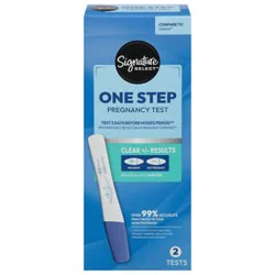 Signature Select Pregnancy Test One Step 2 Ct - 2 Ct