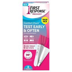 First Response Comfort Check Pregnancy Test - 8 Ct