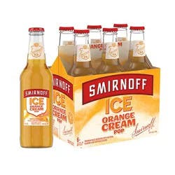 Smirnoff Ice Orange Cream Pop - 6-11.2 Fz