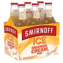 Smirnoff Ice Orange Cream Pop - 6-11.2 Fz