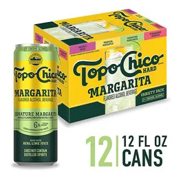 Topo Chico Hard Margarita Variety Pack 6% Abv Cans - 12-12 Fl. Oz.