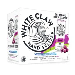 White Claw Grape In Cans - 6-12 Fl. Oz.