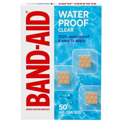 Bandaid Waterproof Clear Spot 50ct - 50 Ct