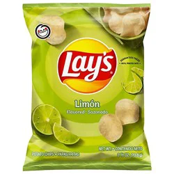Lay's Potato Chips Limon Flavored 2 1/2 Oz - 2.5 Oz