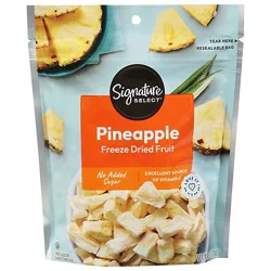 Signature Select Freeze Dried Fruit Pineapple 1 Oz - 1 Oz