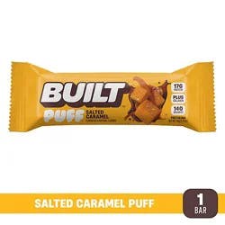 Built Bar Bar Salted Caramel Puff - 1.41 Oz