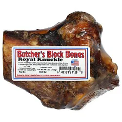 Butcher Block Royal Knuckle Dog Bone 32 Oz - 32 Oz