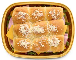 Ham & Cheddar Pull Apart Sliders 9 Count - Ea