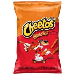 Cheetos Crunchy Cheese Flavored Snacks 2 7/8 Oz - 2.875oz