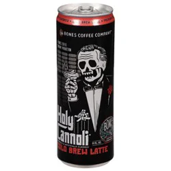 Bones Coffee Company Coffee Cold Brew Latte Holy Cannoli - 11 Fz