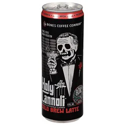 Bones Coffee Company Coffee Cold Brew Latte Holy Cannoli - 11 Fz