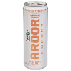 Ardor Energy Sparkling Water White Peach - 12 Fl. Oz.
