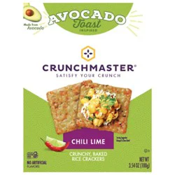 Crunchmaster Avocado Toast Chili Lime 3.54oz - 3.54 Oz