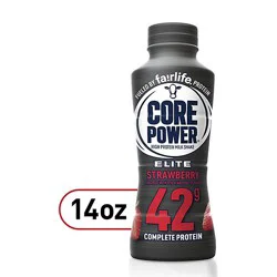 Core Power Protein Strawberry Elite 42g Bottle - 14 Fl. Oz.