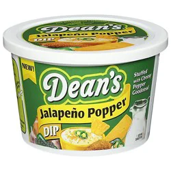 Dean's Jalapeno Popper Dip 16 Oz - 16 Oz
