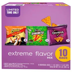 Frito Lay Extreme Flavor Mix - 10 Ct