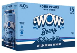 Four Peaks Brewing Co. Wow Berry Wheat In Cans - 15-12 Fl Oz