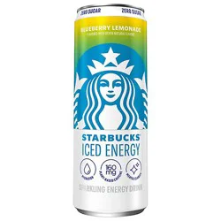 Strbks Iced Energy Blueberry Lemonade 12fz - 12 Fz