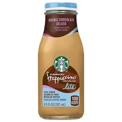 Strbks Frappuccino Gelato Double Chocolate 9.5fz - 9.5 Fz