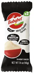 Mini Babybel White Cheddar Cheese - 2 Ct