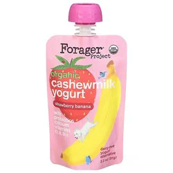 Forager Project Yogurt Cashewmilk Strawberry Banana - 3.2 Oz