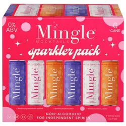 Mingle Mocktails Sparkler Pack 6-12 Fl Oz - 6-12 Fz