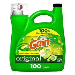 Gain He Liquid Laundry Detergent Original Scent - 144 Fl. Oz.
