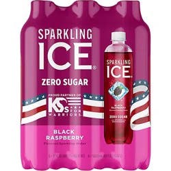Sparkling Ice Black Raspberry 6-17fz - 6-17 Fz