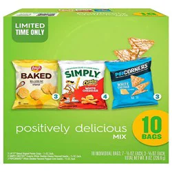 Frito Lay Positively Delicious Mix 10ct - 10 Ct