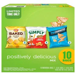 Frito Lay Positively Delicious Mix 10ct - 10 Ct