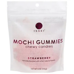 Issei Mochi Gummies Mochi Strawberry - 4 Oz