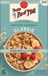 Bobs Red Mill Oatmeal Instant Classic - 9.52 Oz