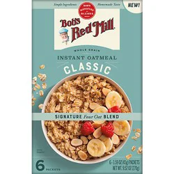 Bobs Red Mill Oatmeal Instant Classic - 9.52 Oz