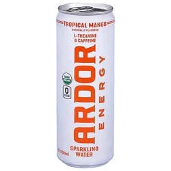 Ardor Energy Sparkling Water Tropical Mango - 12 Fl. Oz.
