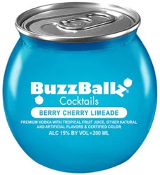Buzzballz Berry Cherry Limeade Cocktails - 200 Ml