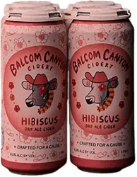 Balcom Canyon Hrd Cider Hibiscus Dry 4-16 Fl Oz In Cans - 4-16 Fz