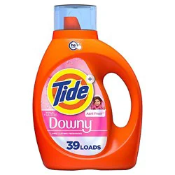 Tide Liquid Laundry Detergent With Downy, April Fresh - 55 Oz. - 55 Fz