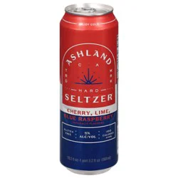 Ashland Hard Seltzer Cherry, Lime, Blue Raspberry 19.2 Oz Can - 19.2 Fz