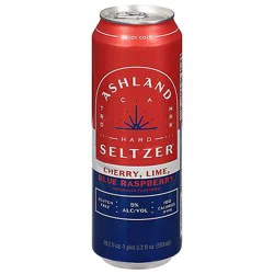 Ashland Hard Seltzer Cherry, Lime, Blue Raspberry 19.2 Oz Can - 19.2 Fz