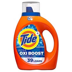 Tide Liquid Laundry Detergent With Oxi Boost, Original Scent - 55 Fl. Oz.