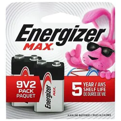 Energizer Max 9v-2ct - 2 Ct