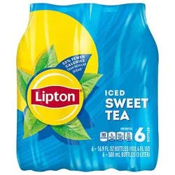 Lipton Sweet Tea 6-16.9fz - 6-16.9 Fz