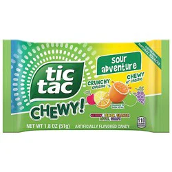 Tic Tac Chewy! Sour Adventure Candy - 1.8 Oz