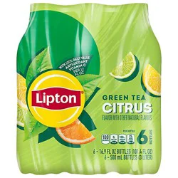 Lipton Green Tea Citrus 6-16.9fz - 6-16.9 Fz