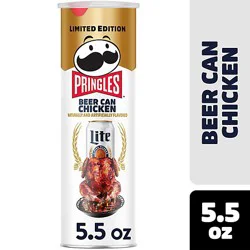 Pringles Beer Can Chicken Crisps Chips - 5.5 Oz