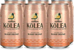 Kolea Blood Orange Sparkling Hop Water 6-12 Fl Oz In Cans - 6-12 Fz