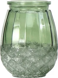 Overjoyed Boutique Diamonds Vase Large Green - Each
