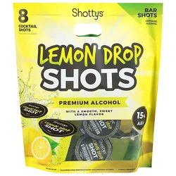 Shottys Gelatin Lemon Drop 8-50 Ml Wine - 8-50 Ml