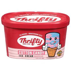 Thrifty Cotton Candy Ice Cream 48 Fz - 48 Fz